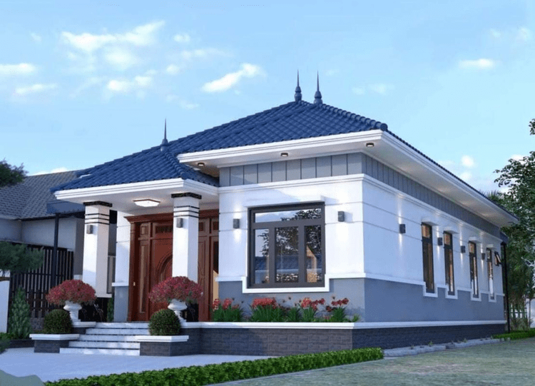 Mẫu nhà mái thái đẹp nhất 2018 - Công ty thép Bình Nguyên