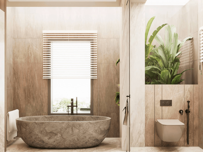 Mẫu nhà vệ sinh nhỏ đẹp tối giản