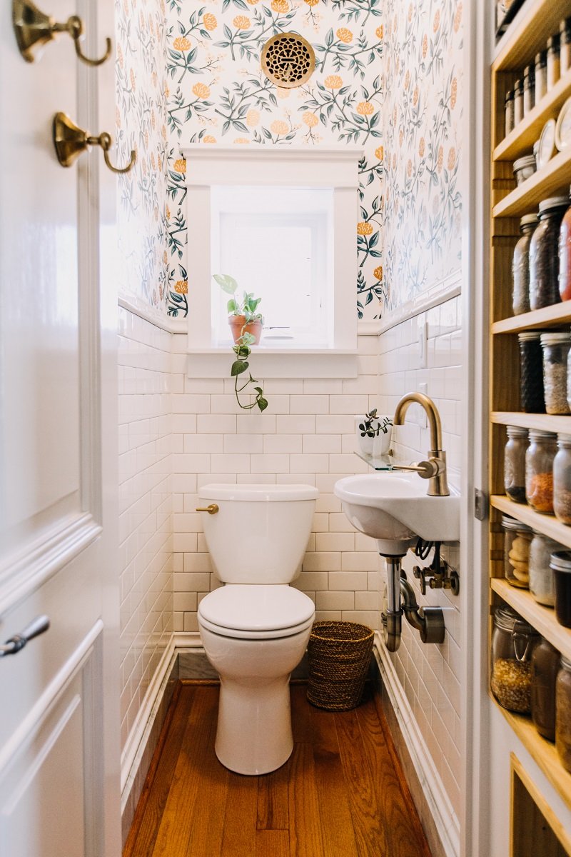 Mẫu nhà vệ sinh nhỏ đẹp phong cách vintage
