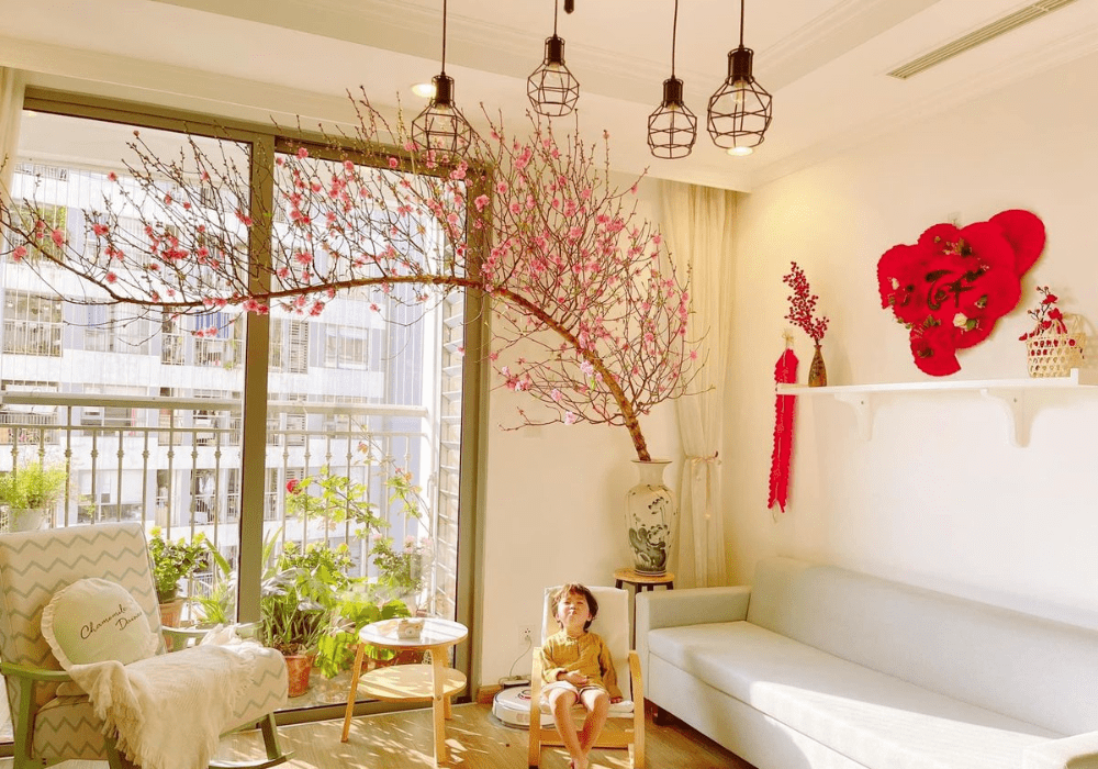 mau-sac-chu-dao-trang-tri-tran-nha-tet-co-truyen