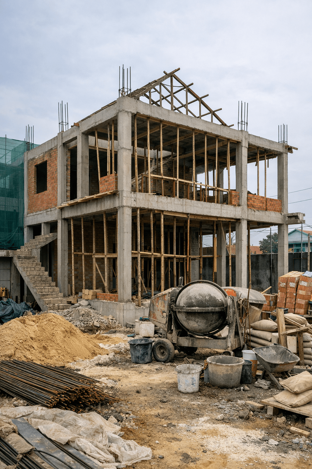 Mức đầu tư này có thể thay đổi tùy điều kiện nền đất, loại móng và yêu cầu kỹ thuật của từng công trình