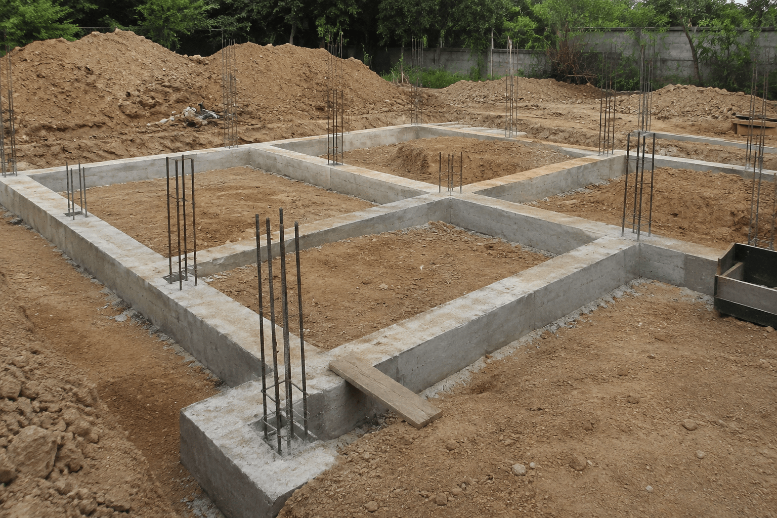 Nền đất tốt giúp giảm chi phí xử lý móng và rút ngắn thời gian thi công