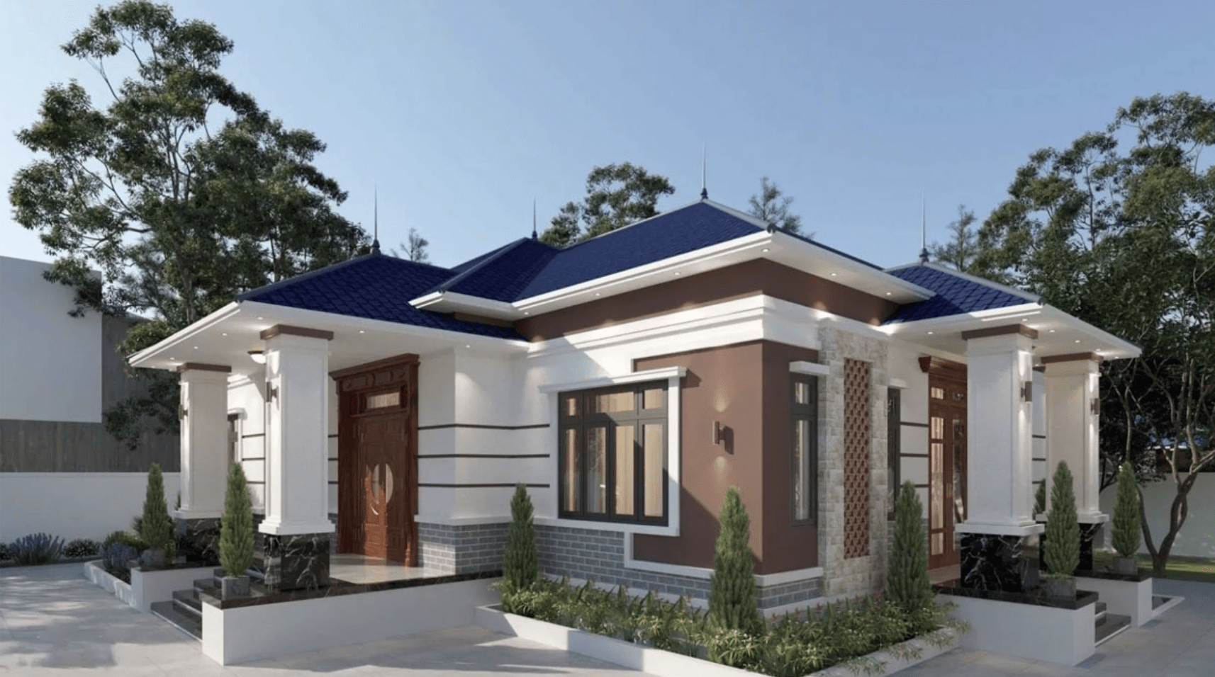 Nhà cấp 4 chữ L cần đảm bảo dễ đón sáng và thông thoáng 