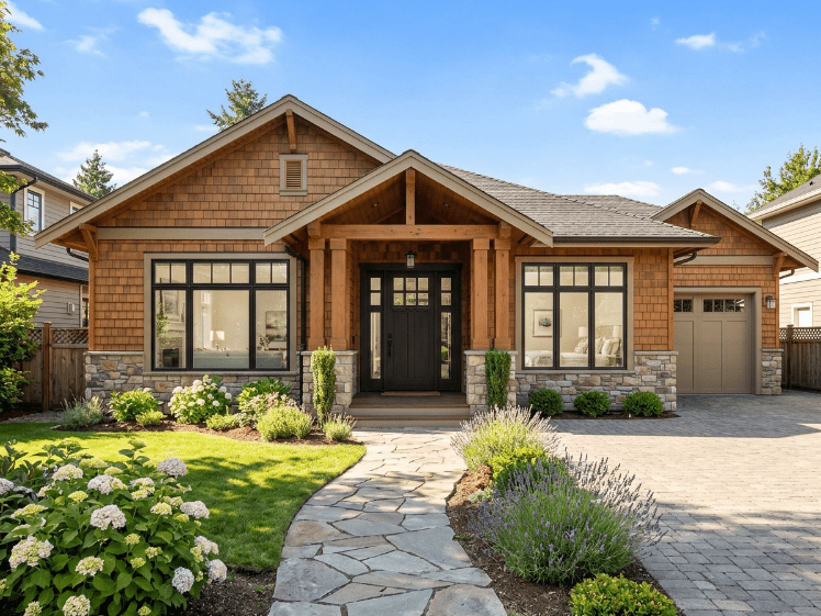 Nhà cấp 4 giả biệt thự vườn 3 phòng ngủ phong cách Bungalow ấm áp