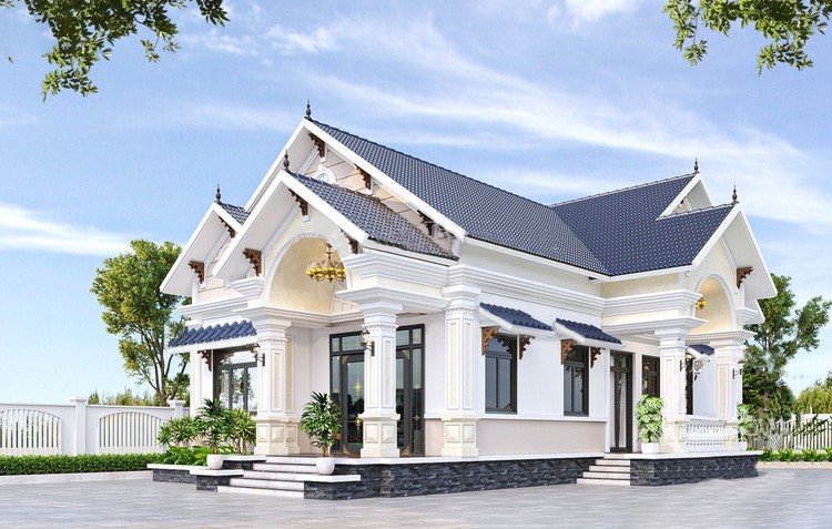 Mẫu nhà cấp 4 mái thái đẹp tại Quảng Bình, đẹp phù hợp