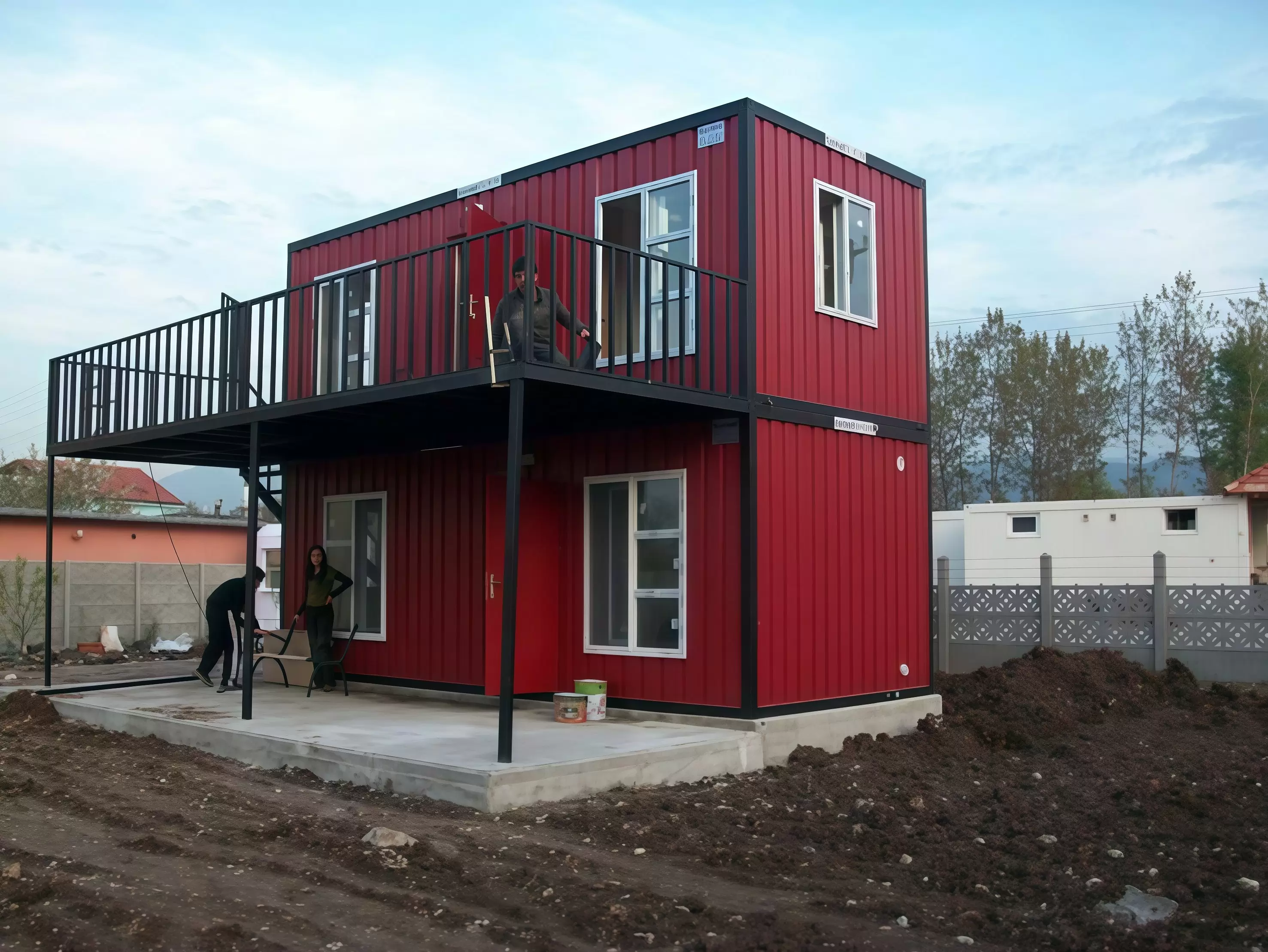 Mẫu nhà container 100 triệu đẹp, giá rẻ