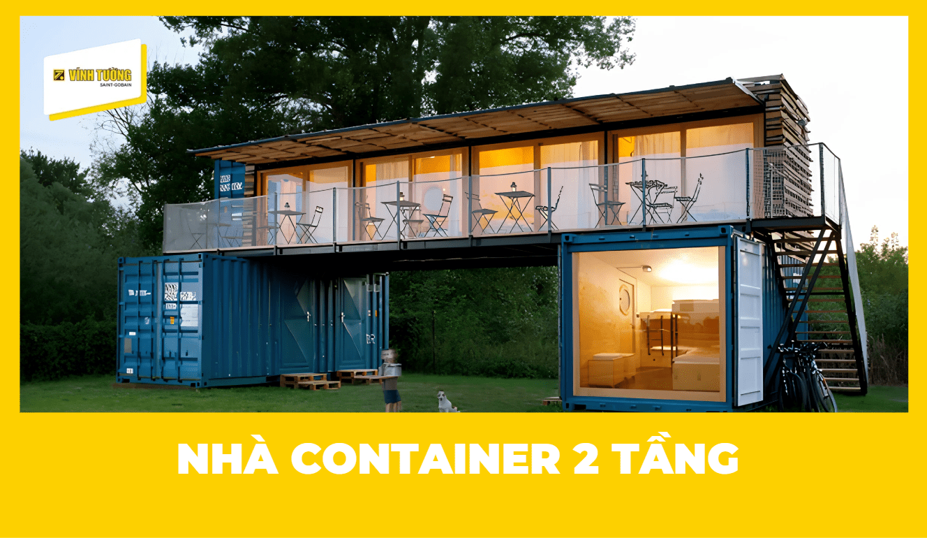 Nhà container 2 tầng giá bao nhiêu