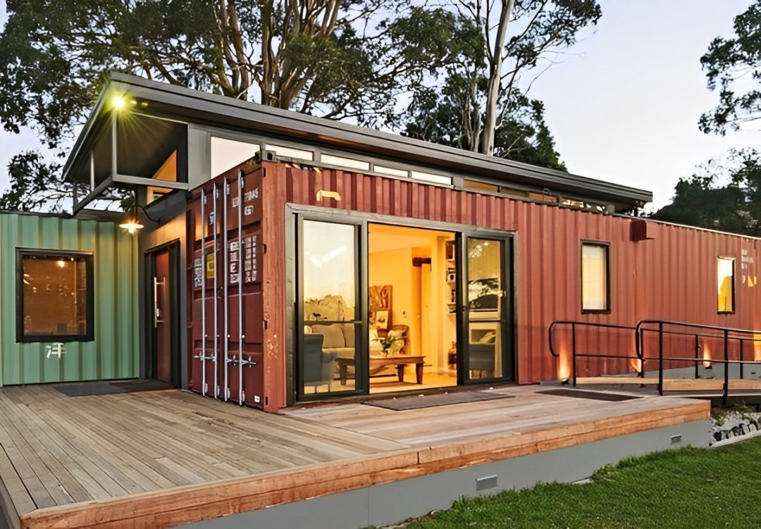 Mẫu nhà container giá rẻ 50 triệu từ thùng container cũ