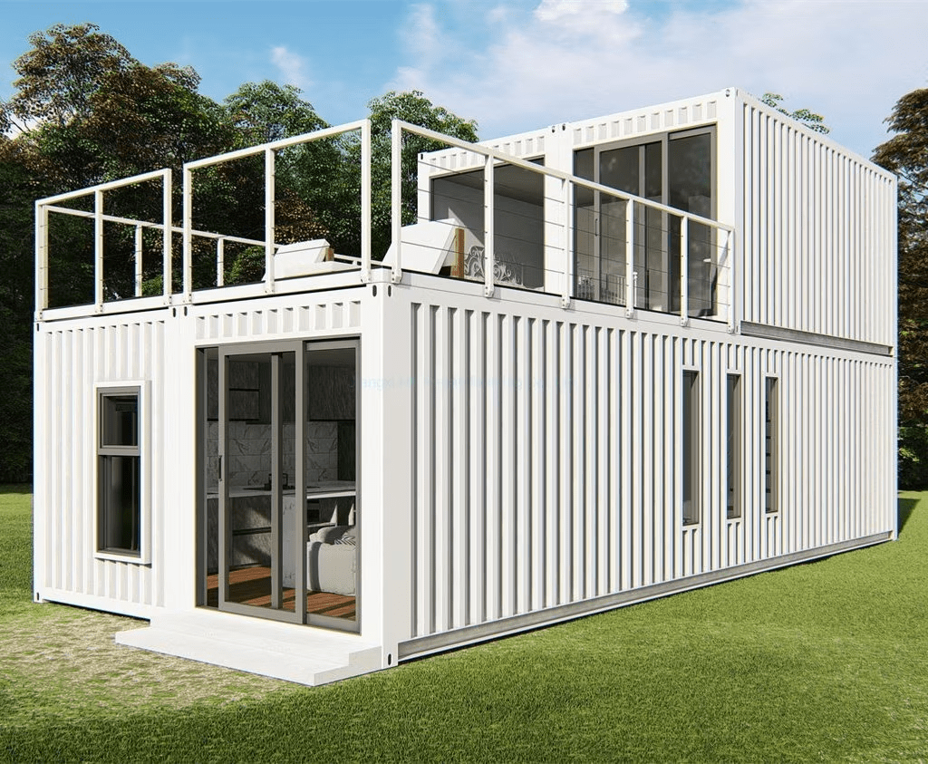 Nhà container có thiết kế cắt xẻ vách nhiều sẽ đòi hỏi kỹ thuật gia cố cơ khí phức tạp 