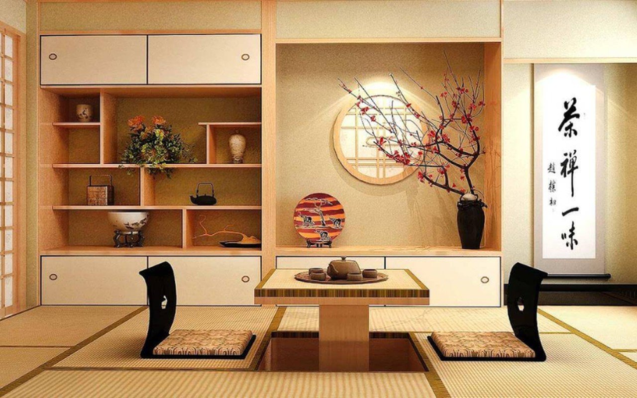 Nhà kiểu Nhật ưu tiên tone màu ấm