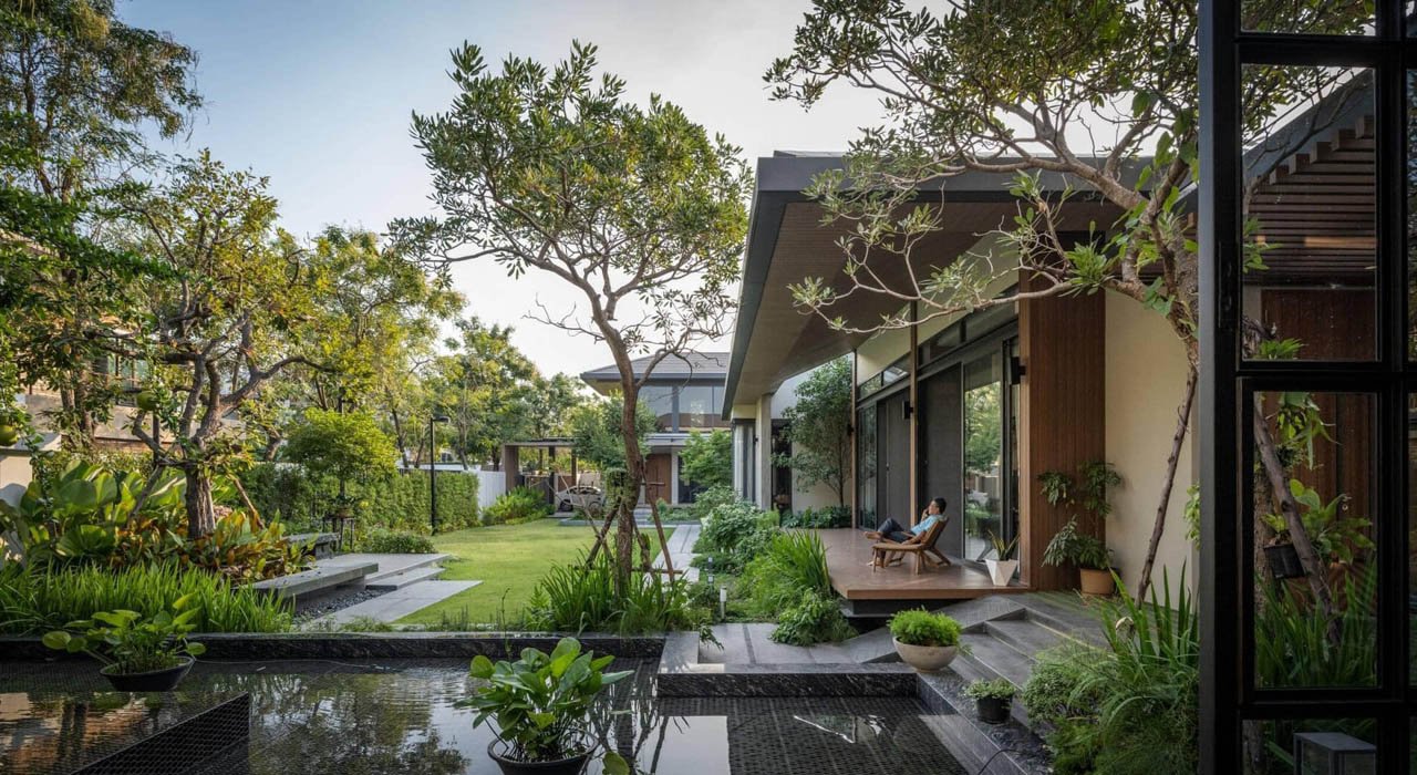 Nhà kiểu Nhật sân vườn