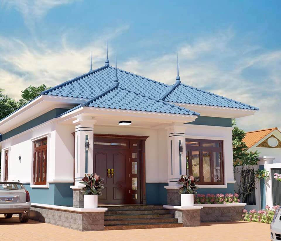 Nhà kiểu Nhật 1 tầng độc đáo