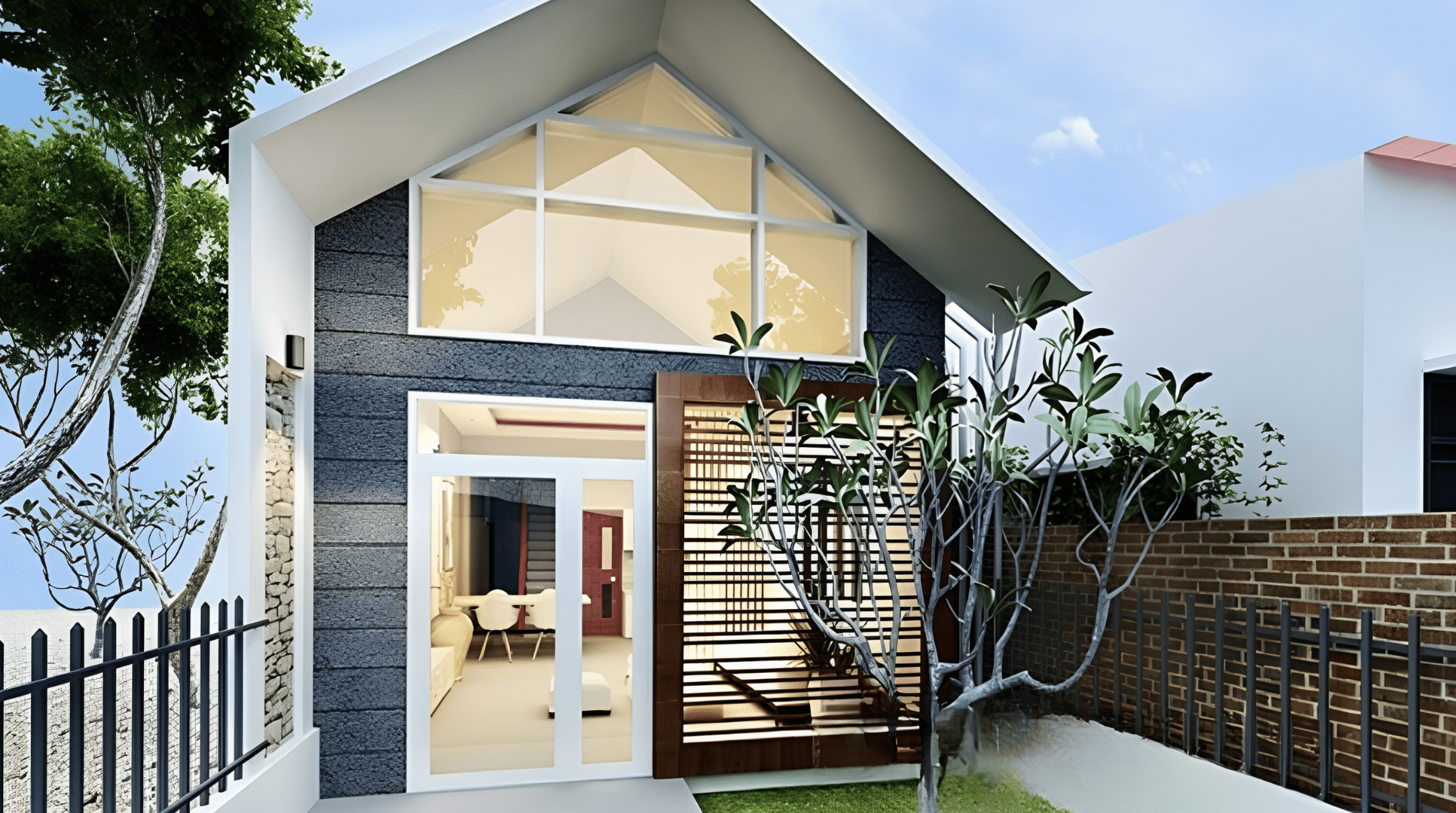 Nhà lắp ghép 2 tầng 200 triệu