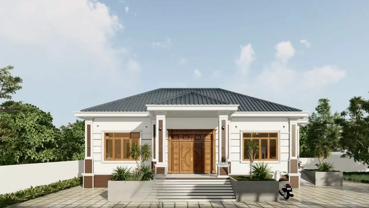 Mẫu nhà mái Nhật đẹp, phổ biến