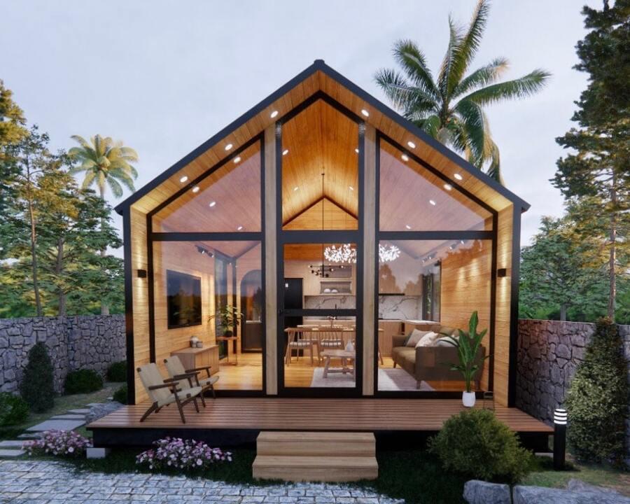 Nhà thép tiền chế là loại công trình chủ yếu được làm bằng thép