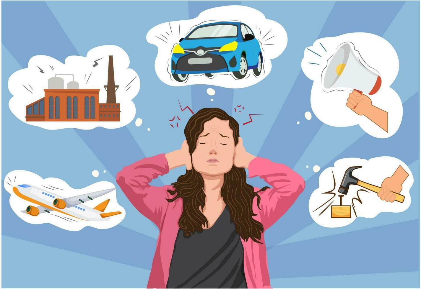 Ô nhiễm tiếng ồn xảy ra khi âm thanh vượt quá ngưỡng dễ chịu và kéo dài trong thời gian dài 