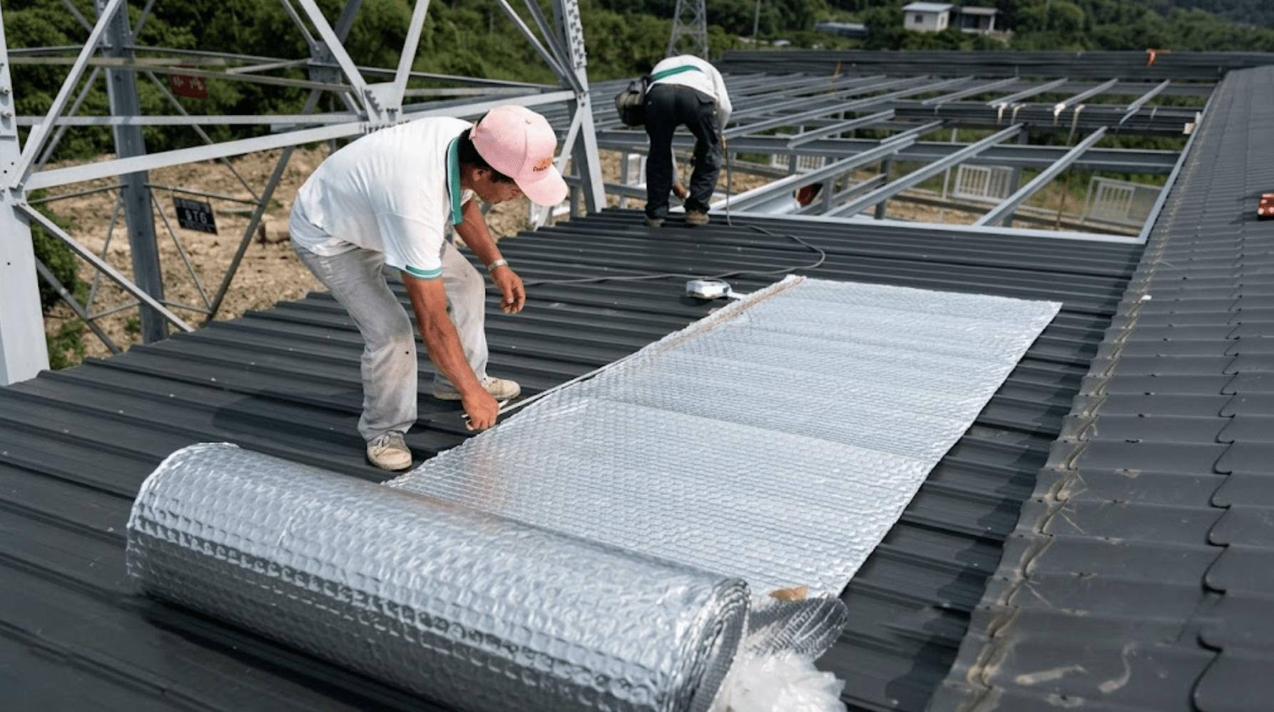 Quy trình thi công tấm cách nhiệt