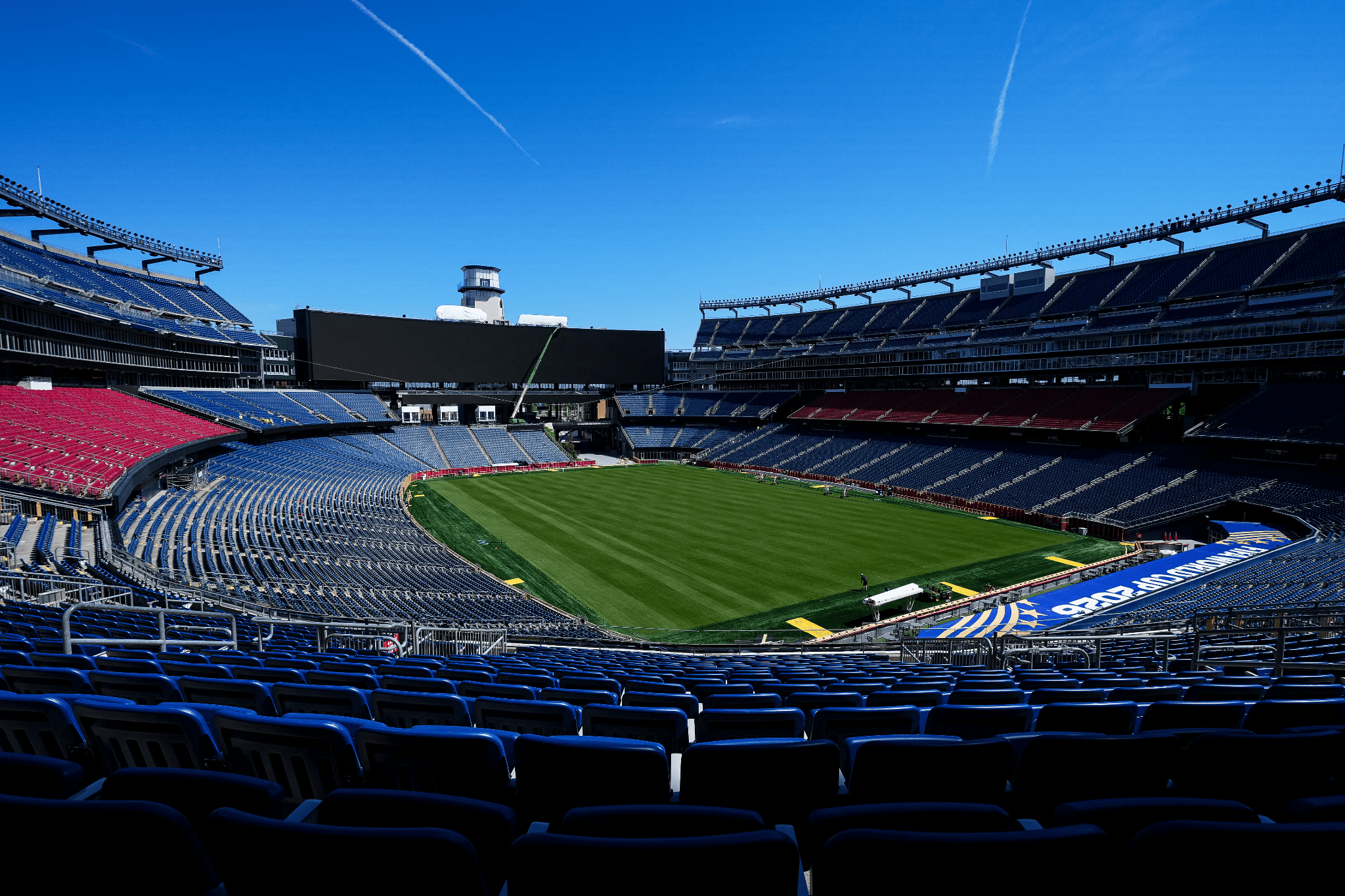 Sân vận động Boston có sức chứa hơn 60.000 chỗ