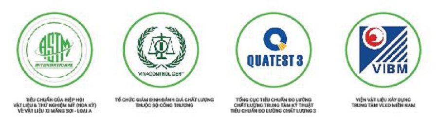 Các chứng nhận của tấm xi măng sợi DURAflex