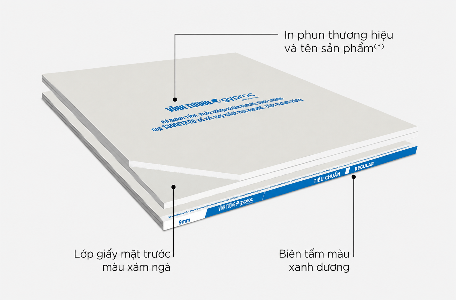 Thi công tấm thạch cao tiêu chuẩn