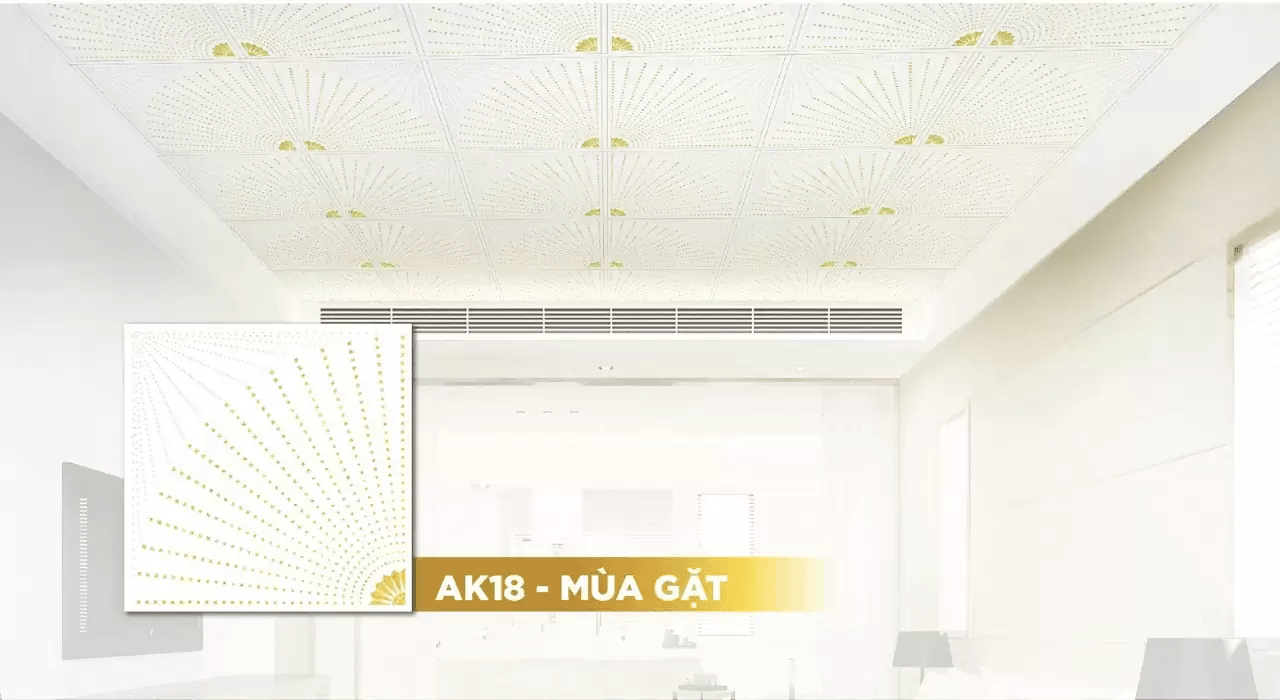 Tấm trang trí Vĩnh Tường DECO Ánh Kim - Mùa Gặt