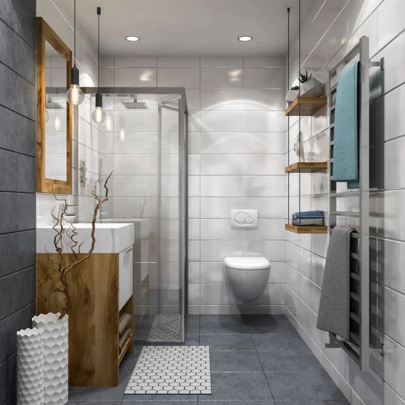 thiết kế nhà vệ sinh và nhà tắm riêng tạo sự riêng tư