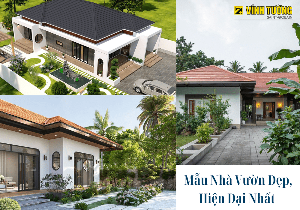 Thumbail Mẫu nhà vườn đẹp, hiện đại