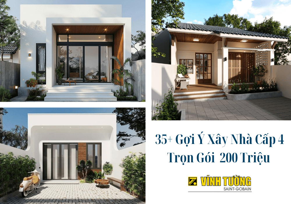 Thumbail Xây nhà cấp 4 trọn gói 200 triệu