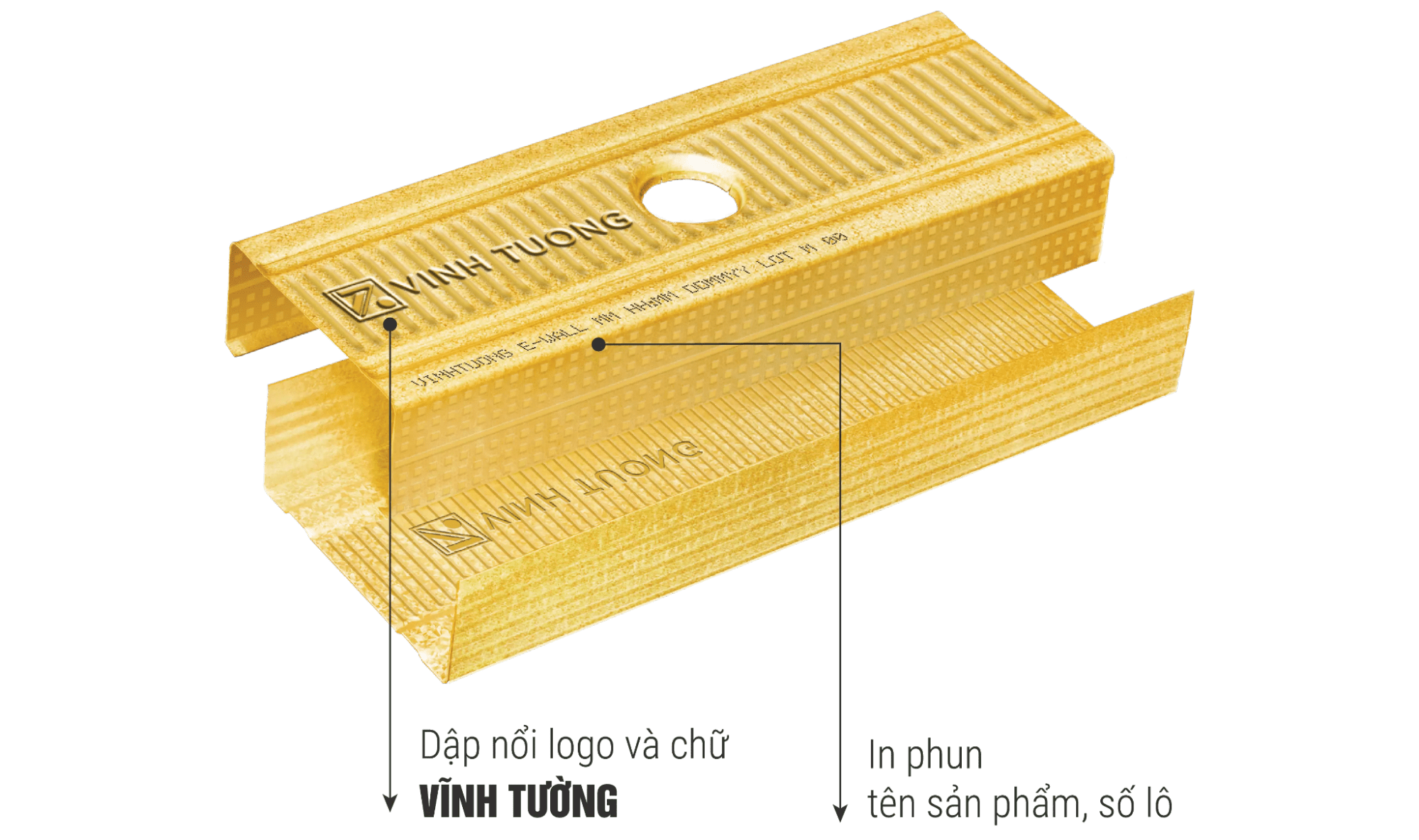 Khung vách ngăn Vĩnh Tường E-Wall