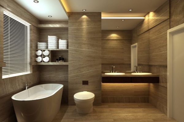 Trần nhà tắm thạch cao đẹp, giá rẻ