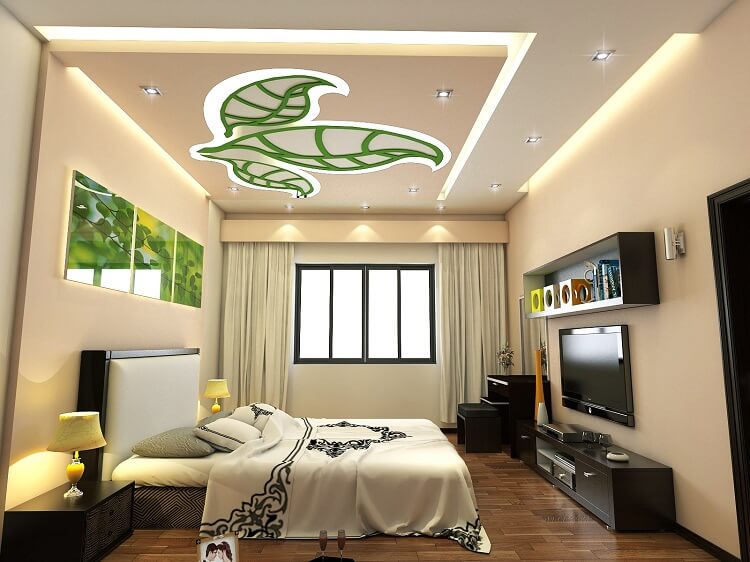 Top 10 Mẫu trần thạch cao phòng ngủ đẹp 2024 Được thiết kế bởi các chuyên gia