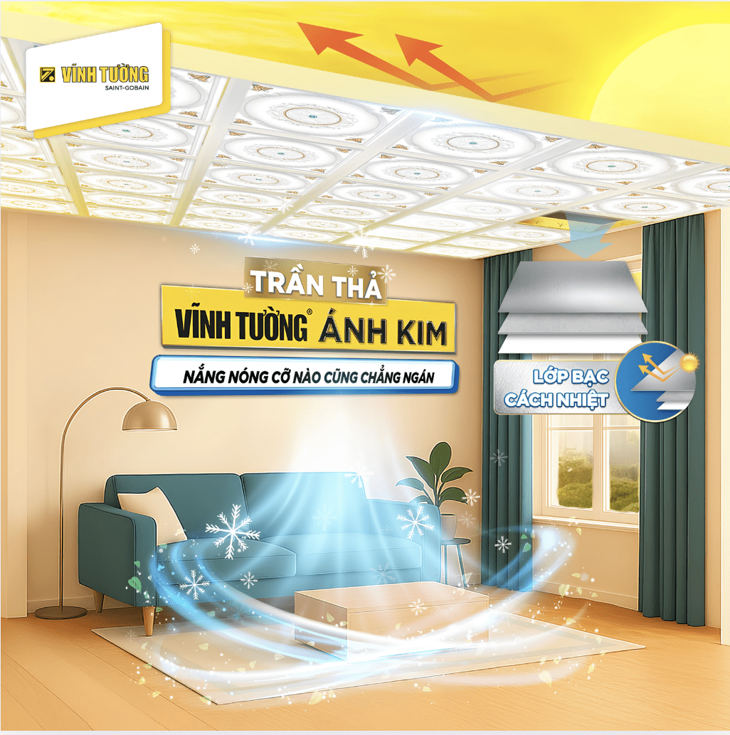 Trần thả Vĩnh Tường Ánh Kim giúp giảm nhiệt, oi bức ở nông thôn