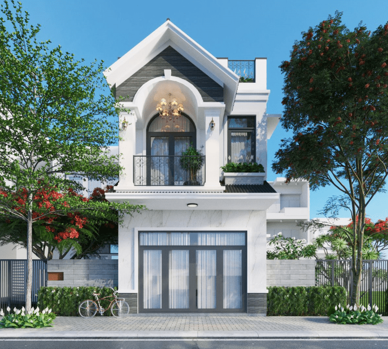 Trước khi thi công nhà ống 2 tầng, các bạn cần lưu ý chọn kiểu dáng thiết kế và vật liệu thi công phù hợp