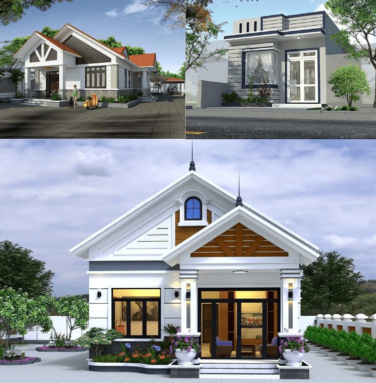 Thiết kế nhà đẹp - Các mẫu nhà 2 tầng đẹp bắt mắt | nhaachau.com