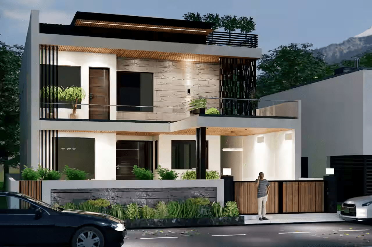 Ưu tiên thiết kế tối giản để tối ưu ngân sách xây dựng nhà 2 tầng 80m2