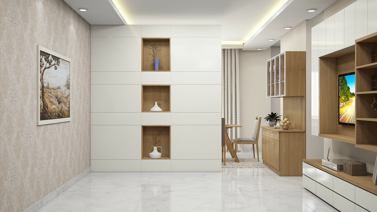 Vách ngăn bê tông cứng cáp và có khả năng chịu lực tốt