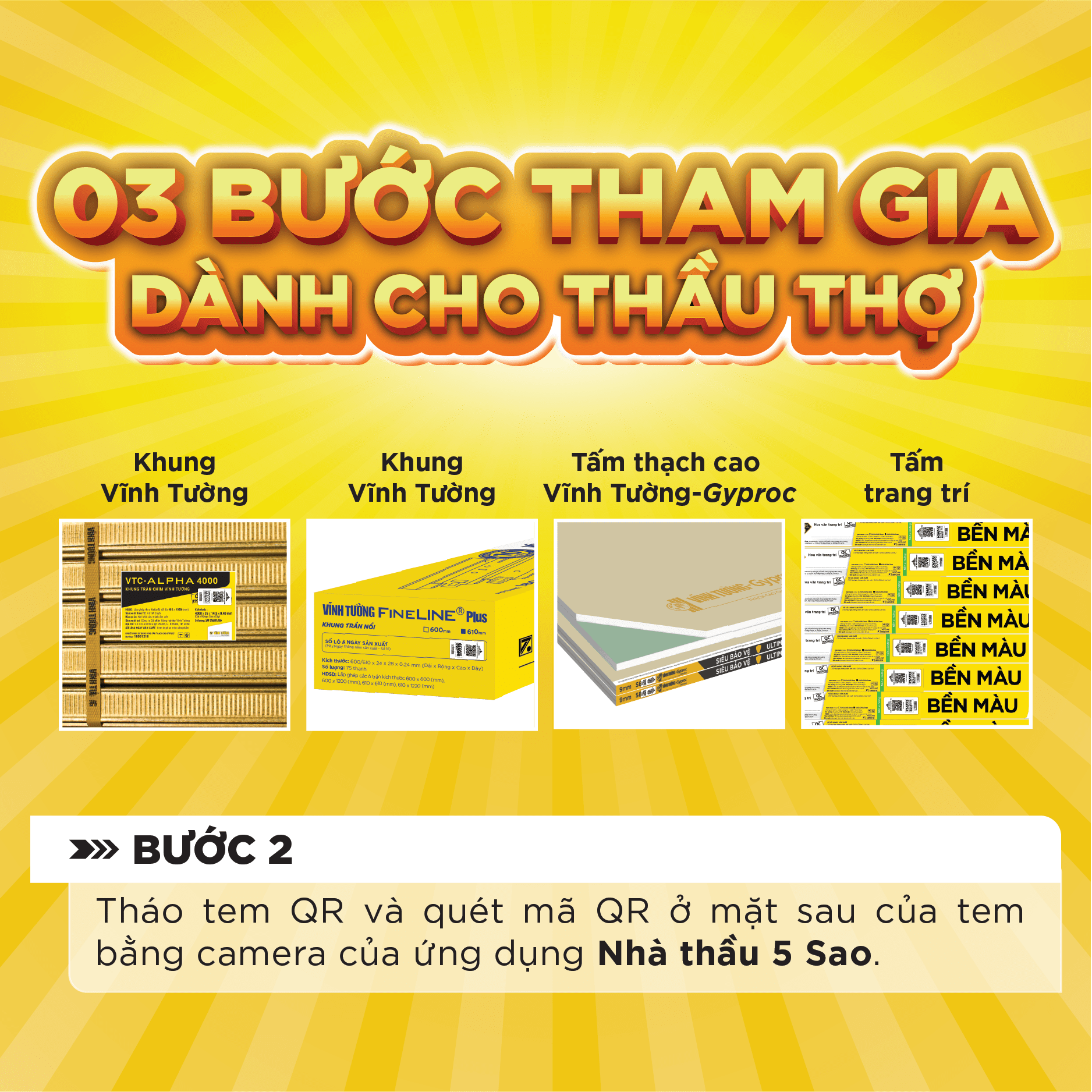 Quét mã quà bùng nổ 3