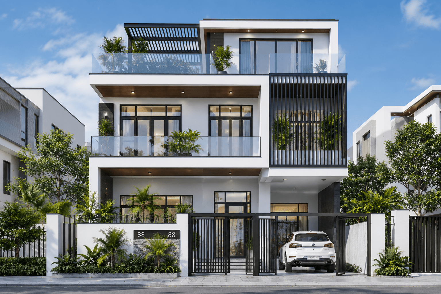 Xu hướng thiết kế biệt thự không gian mở, kết nối với thiên nhiên đang được nhiều gia chủ yêu thích