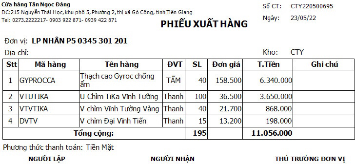 Ảnh dự án